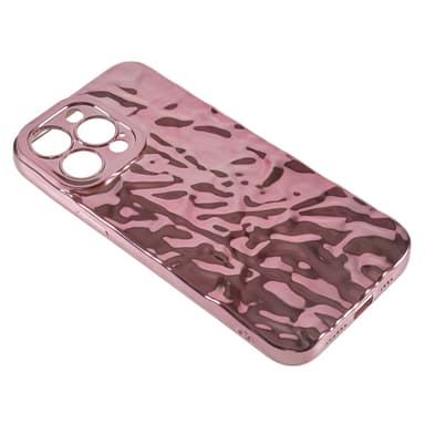 iPhone 15 Pro TPU Kuori Elektroplating Rypistynyt Epätasainen Puhelimen Suojakotelo