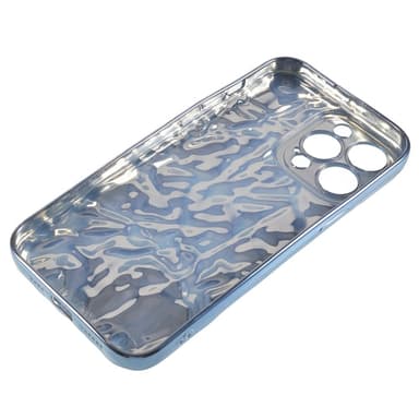 iPhone 15 Pro TPU Kuori Elektroplating Rypistynyt Epätasainen Puhelimen Suojakotelo