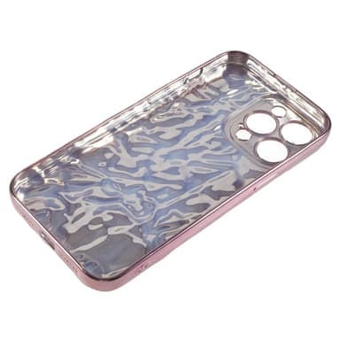 iPhone 15 Pro TPU Kuori Elektroplating Rypistynyt Epätasainen Puhelimen Suojakotelo