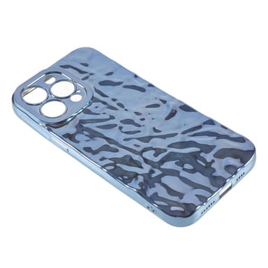 iPhone 15 Pro TPU Kuori Elektroplating Rypistynyt Epätasainen Puhelimen Suojakotelo