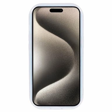 iPhone 15 Pro -kotelolle Shell TPU 3D Heart Shape - monivärinen