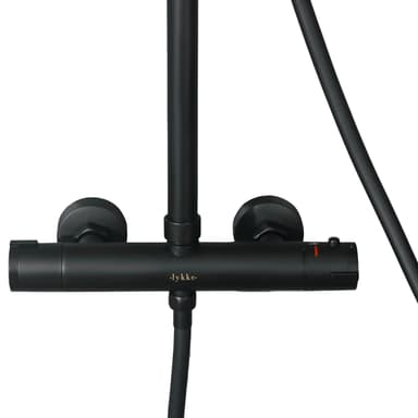 Lykke Sadesuihku Comfort, musta