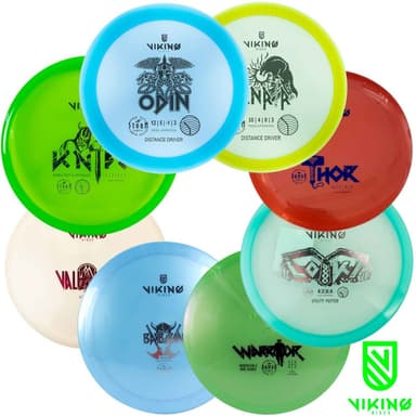 Viking Discs Tournament Set, 8 kiekon setti