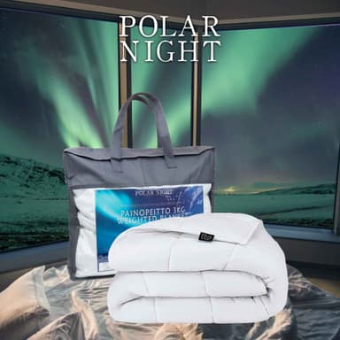Polar Night lasten painopeitto puuvilla, 100x150cm (3-5kg) - 3 kg