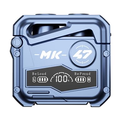 MK47 mekaaninen pelaamiseen Bluetooth-korvakuuloke - Sininen