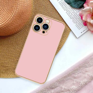 iPhone 14 PRO Suojakuori Cover (Vaaleanpunainen)
