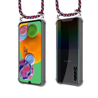 Samsung Galaxy A90 5G Suojakuori Kotelo (Sininen)