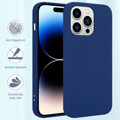 iPhone 14 PRO Suojakuori Kotelo Case (Sininen)