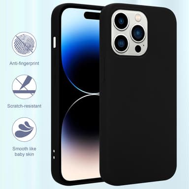 iPhone 14 PRO Suojakuori Kotelo Case (Musta)