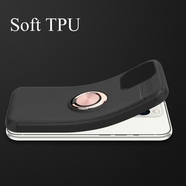 iPhone 14 PRO MAX Suojakuori Kotelo (Musta)
