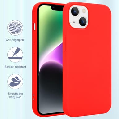 iPhone 14 Suojakuori Kotelo Case (Punainen)