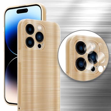 Suojakuori iPhone 14 PRO MAX Kotelo (kulta)