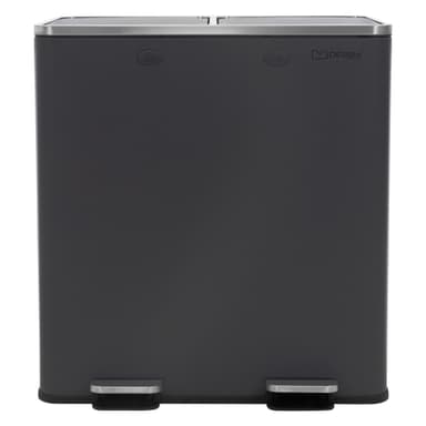 ML-Design Jätekori keittiöön 2x 30L (60L) Antrasiitti