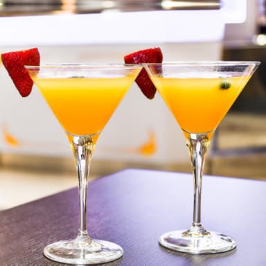 6x Kristallinkirkas Martini Lasi Cocktaillasi 145ml