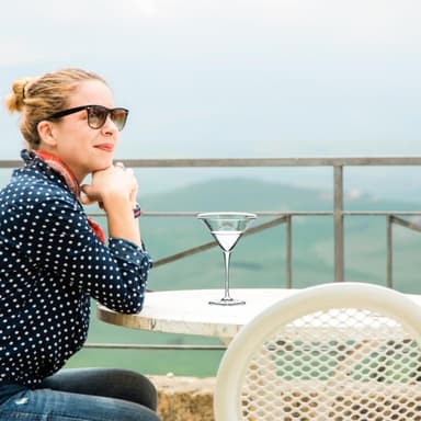 6x Kristallinkirkas Martini Lasi Cocktaillasi 145ml