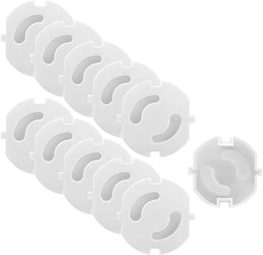 20x Pistorasian suojaus Sulakkeet (valkoinen)