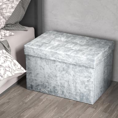 Taitettava Jakkara Penkki 49x30x30cm (sininen)
