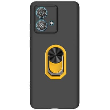TPU sormuskotelo Motorola Edge 40 Neo - Keltainen