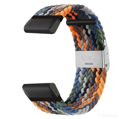 Punottu kellon ranneke Garmin Descent Mk3i (51mm) - Salamander