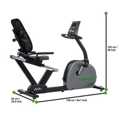 Tunturi Fitness Tunturi E60-R Performance Recumbent Bike, Kuntopyörät