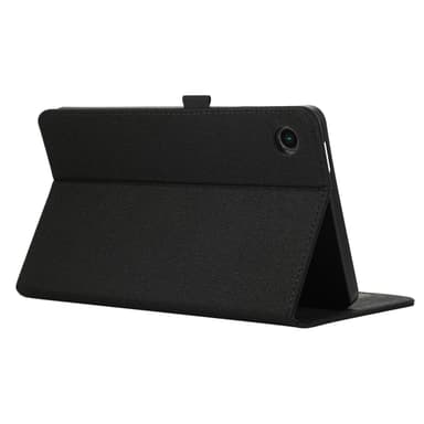 Samsung Galaxy Tab A9 -tablettikotelon kansi kangasrakenne - musta