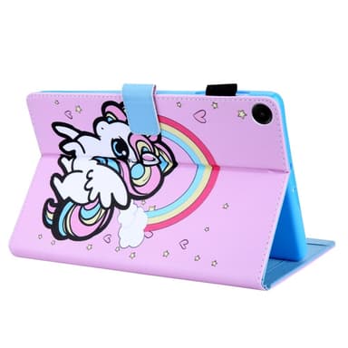 Samsung Galaxy Tab A9 Flip Stand Case PU Leather Pattern Tablet Cover