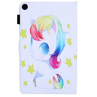 Samsung Galaxy Tab A9 Flip Stand Case PU Leather Pattern Tablet Cover