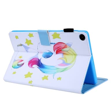 Samsung Galaxy Tab A9 Flip Stand Case PU Leather Pattern Tablet Cover