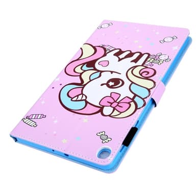 Samsung Galaxy Tab A9 Flip Stand Case PU Leather Pattern Tablet Cover