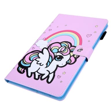 Samsung Galaxy Tab A9 Flip Stand Case PU Leather Pattern Tablet Cover
