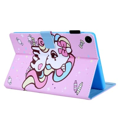 Samsung Galaxy Tab A9 Flip Stand Case PU Leather Pattern Tablet Cover