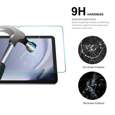 2kpl HAT PRINCE panssarilasi Samsung Galaxy Tab A9+