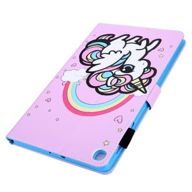 Samsung Galaxy Tab A9 Flip Stand Case PU Leather Pattern Tablet Cover