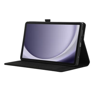 Samsung Galaxy Tab A9+ -tablettikotelon kansi kangasrakenne - musta