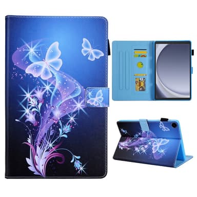Samsung Galaxy Tab A9 Flip Stand Case PU Leather Pattern Tablet Cover