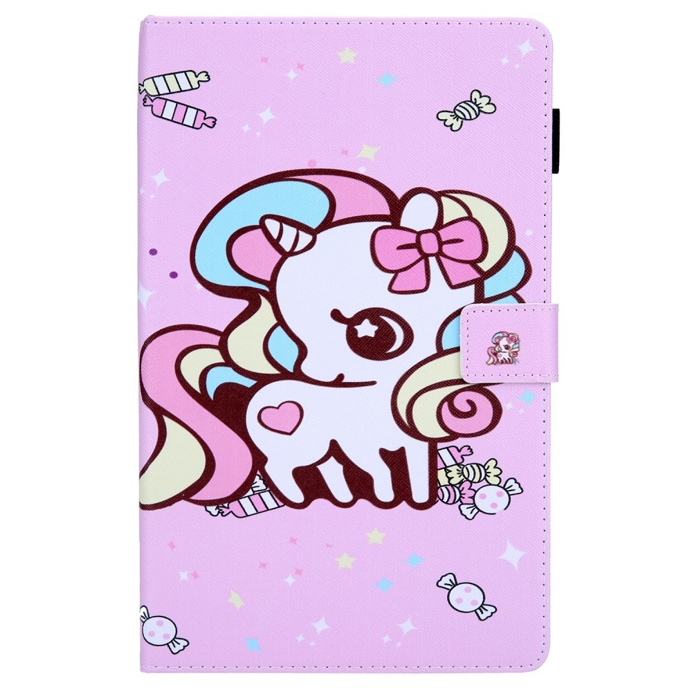 Samsung Galaxy Tab A9 Flip Stand Case PU Leather Pattern Tablet Cover