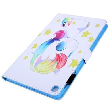 Samsung Galaxy Tab A9 Flip Stand Case PU Leather Pattern Tablet Cover