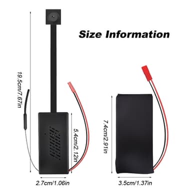 Älypuhelinliitäntä Remote Spy Camera HD 1080P langaton