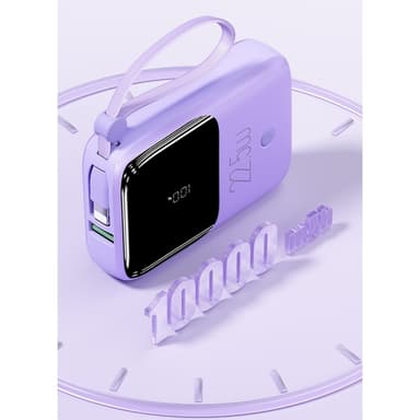 10 000 mAh nopea kannettava Powerbank Supernopea lataus USB-C 22,5 W