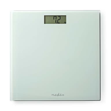 Nedis Henkilövaaka | Digitaalinen | Valkoinen | Karkaistu Lasi | Maksimi punnituskyky: 150 kg