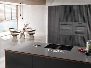Miele Tuuletettu keittotaso KMDA 7272 FL-U Silence (musta)