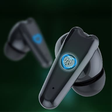 Bluetooth 5.3 In-Ear kuulokkeet + sydänlatauskotelo - Sininen