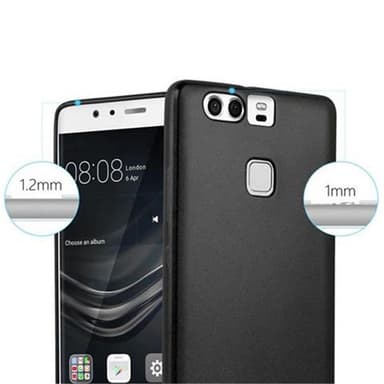 Huawei P9 Suojakuori Kotelo (Musta)
