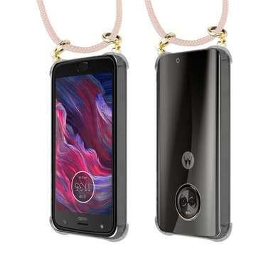 Motorola MOTO X4 Suojakuori Kotelo (Vaaleanpunainen)