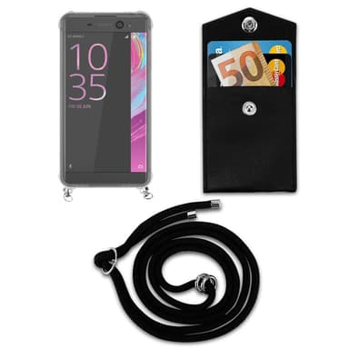 Sony Xperia XA Suojakuori Kotelo (Musta)