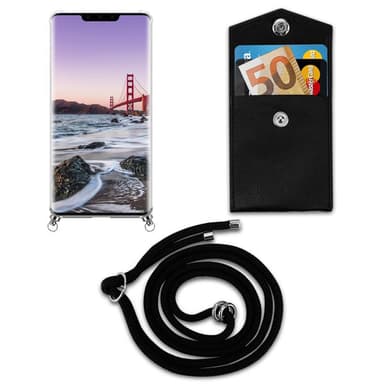 Huawei MATE 30 PRO Suojakuori Kotelo (Musta)
