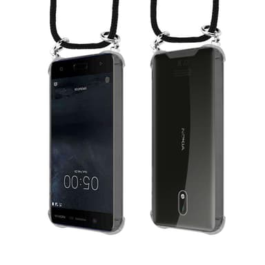 Nokia 3 2017 Suojakuori Kotelo (Musta)