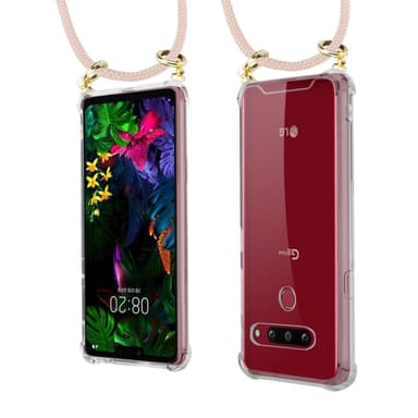 LG G8S Suojakuori Kotelo (Vaaleanpunainen)