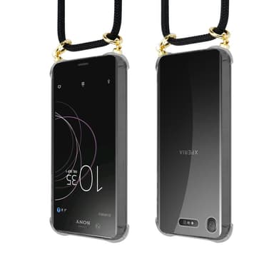 Sony Xperia XZ1 Suojakuori Kotelo (Musta)
