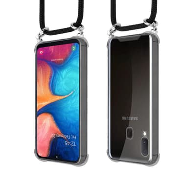 Samsung Galaxy A10e / A20e Suojakuori Kotelo (Musta)